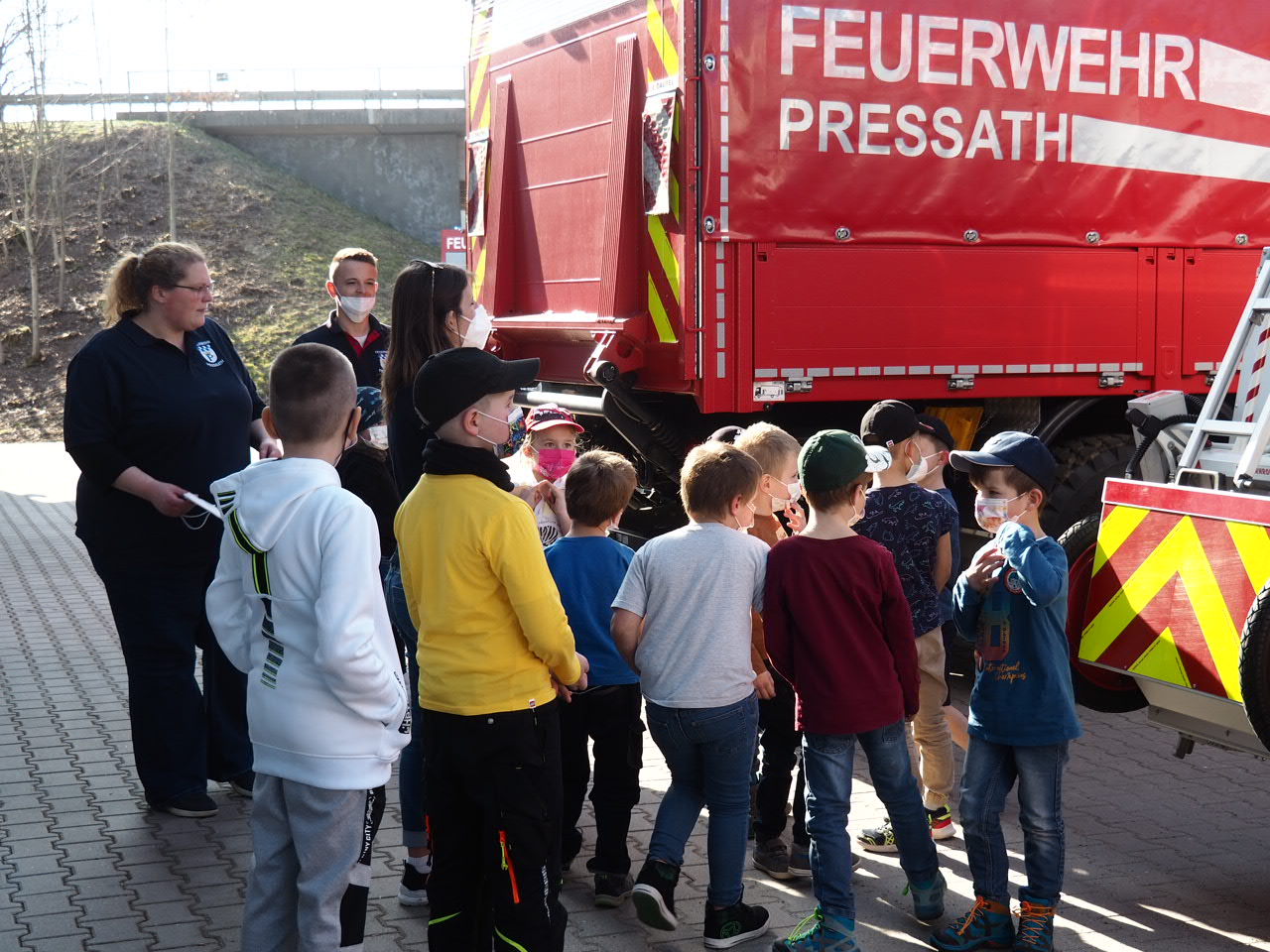 Read more about the article Die erste Übungsstunde der Kinderfeuerwehr!