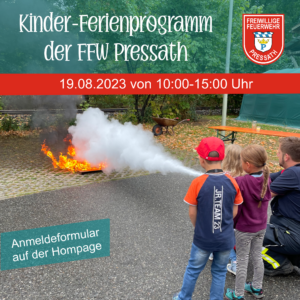 Read more about the article Kinderferienprogramm 2023