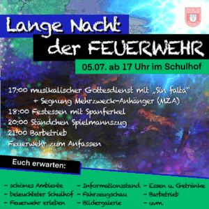 Mehr über den Artikel erfahren Lange Nacht – Segnung MZA