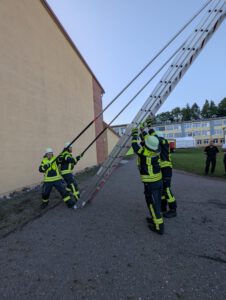 Mehr über den Artikel erfahren Übung: Leitern/ Sprungretter