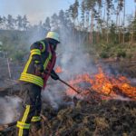 Praxisübung Vegetationsbrandbekämpfung